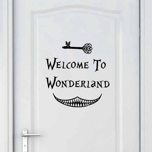 Alice in Wonderland Wall Sticker