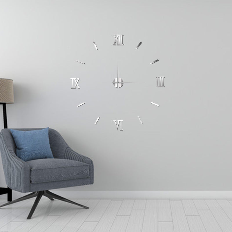 Simple Living Room Luminous Clock DIY