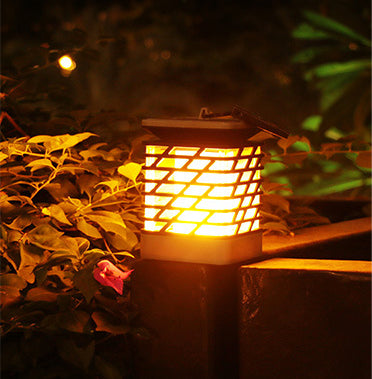 Square New Solar Flame Lamp Flame